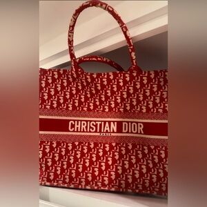 Large Dior Book Tote.(42 x 35 18.5cm)